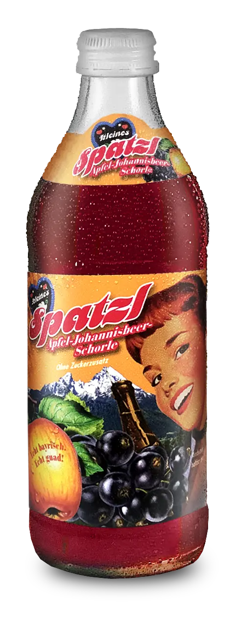 Spatzl Apfel-Johannisbeer-Schorle